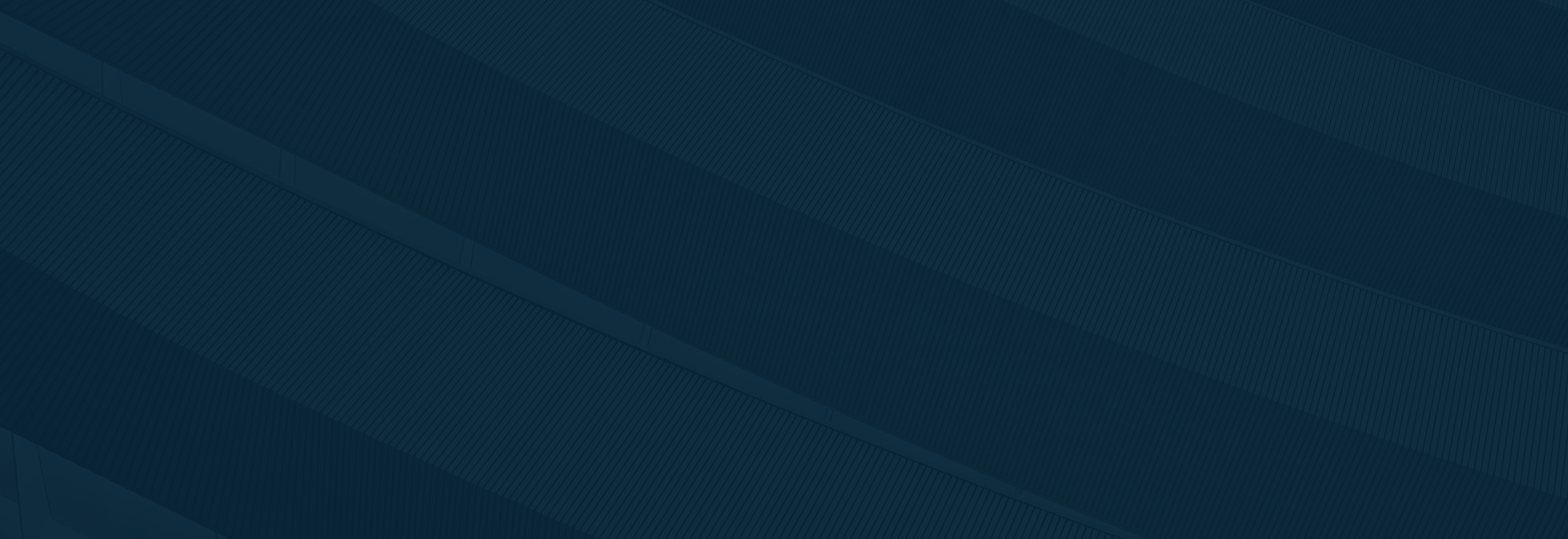 Abstract architectural background with overlapping ribbed roof structures in dark blue tones.