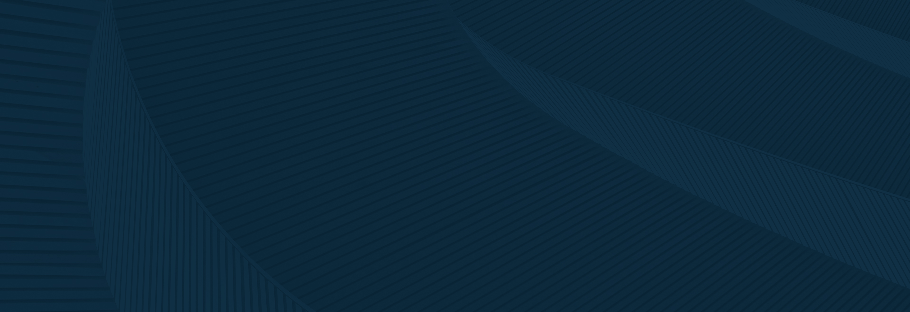 Abstract architectural background with overlapping ribbed roof structures in dark blue tones.